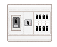 ブレーカー等　被覆まき直し